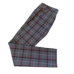 TOMMY HILFIGER Essential Skinny Plaid Pants Academia 00